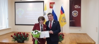 Виктор Гончаров поздравил коллектив Роспотребнадзора со 100-летием образования службы