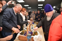 Частичка Благодатного огня была доставлена в Ставропольский край