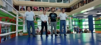 Игорь Андрющенко поздравил участников открытого первенства по боксу