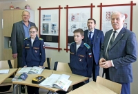 Николай Великдань посетил Ставропольское президентское кадетское училище