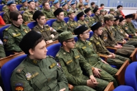 Депутаты Думы приняли участие в открытии месячника оборонно-массовой и военно-патриотической работы