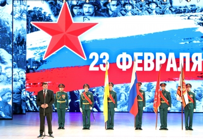 Геннадий Ягубов поздравил защитников Отечества с наступающим праздником
