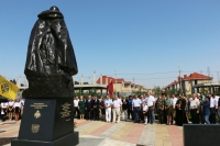 В Михайловске открыли памятник солдату-освободителю