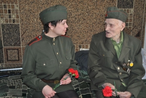 Поздравили участников Великой Отечественной войны с 72-летием освобождения Ставрополя от фашистских захватчиков