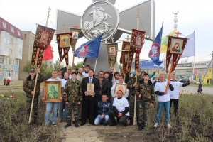 В Михайловске открыт и освящен новый памятник
