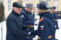 В День защитника Отечества кадетам в Ставрополе вручили погоны