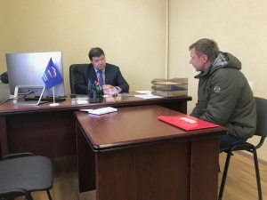 Председатель Думы Ставропольского края провел прием граждан