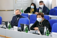 В Думе Ставропольского края 18 февраля 2021 года состоялось заседание Совета старейшин при председателе Думы Ставропольского края (далее Совет).