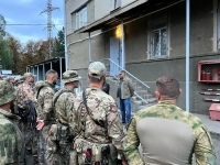 Ставропольские росгвардейцы отправились в зону военной спецоперации на Украине
