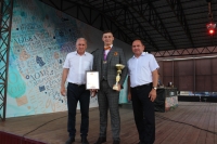 Игорь Андрющенко поздравил спортсменов Туркменского округа