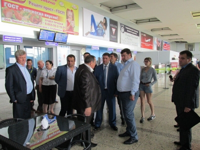 Депутаты проинспектировали работу аэропорта Ставрополя