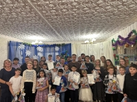 Воспитанники детского дома получили новогодние подарки от Николая Великданя