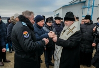 Депутаты Думы Ставрополья приняли участие в чине освящения воды на Сенгилеевском водохранилище