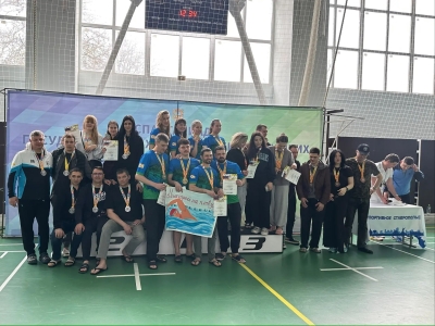 Команда Думы Ставропольского края стала серебряным призером первого этапа спартакиады госслужащих