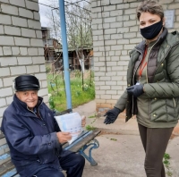 Ставропольских ветеранов обеспечили защитными масками