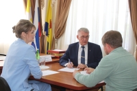 Иван Якименко провел прием граждан