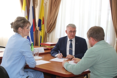 Иван Якименко провел прием граждан