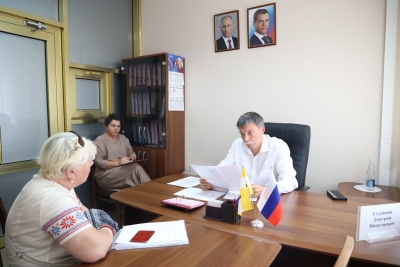 Дмитрий Судавцов провел прием граждан по личным вопросам