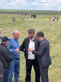 Игорь Андрющенко побывал на скачках в ауле Эдельбай