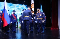Краевые депутаты стали участниками церемонии вручения ордена Кутузова 247-му гвардейскому десантно-штурмовому Кавказскому казачьему полку