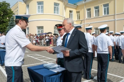 В Ставропольском президентском кадетском училище прошел торжественный выпуск воспитанников