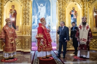 В краевом центре прошла служба в память о покровителе Ставропольской духовной семинарии