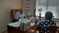 Депутат Думы Ставропольского края Юрий Белый провёл личный приём граждан