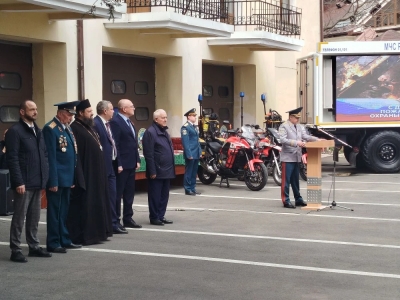 Юрий Скворцов поздравил пожарных с 377-й годовщиной образования пожарной охраны России