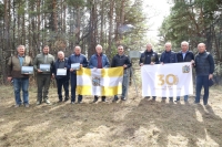 Памятный знак в честь 30-летия краевой Думы установлен на горе Университетской – наивысшей точке Ставрополья