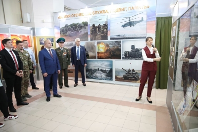 Депутаты Думы Ставропольского края стали участниками открытия выставки «Во имя Отечества: служба, подвиг, память»