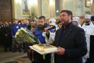 Николай Новопашин поздравил Митрополита Ставропольского и Невинномысского Кирилла с Рождеством Христовым