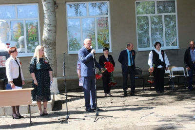 В Туркменском округе открыта мемориальная доска погибшему герою специальной военной операции