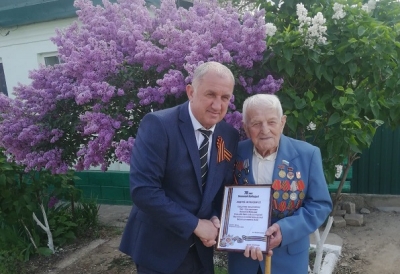Игорь Андрющенко поздравил ветеранов Великой Отечественной войны