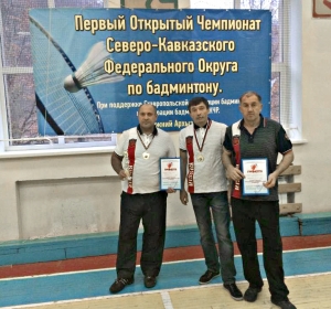 Ставропольские бадминтонисты одержали победу на первом чемпионате СКФО
