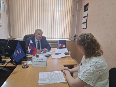 Анатолий Жданов провел прием граждан