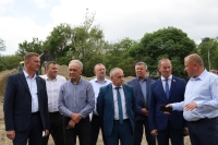 В Солнечнодольске благоустраивают территорию рядом с ярмарочной площадью
