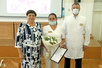 Награды Думы Ставрополья вручили медикам больницы скорой помощи краевого центра