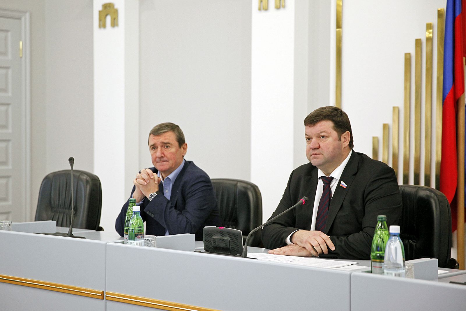 Предваряя думское заседание