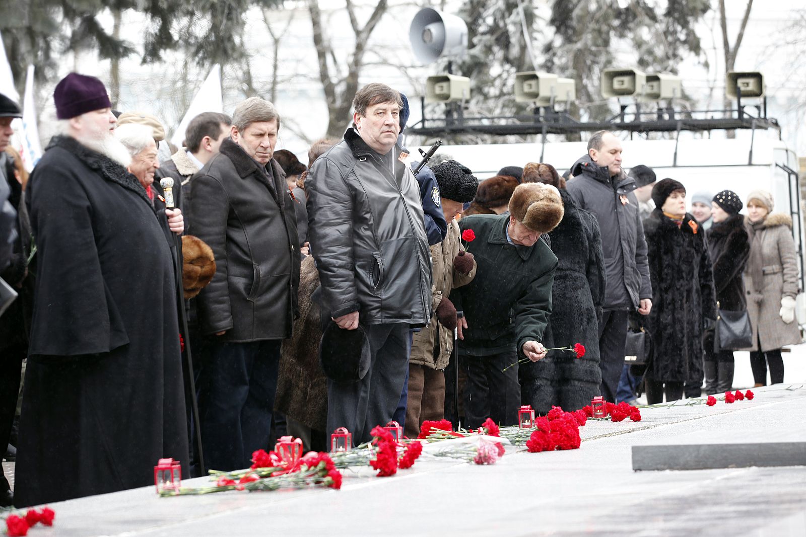 В Ставрополе прошел митинг, посвященный 74-й годовщине освобождения города от немецко-фашистских захватчиков