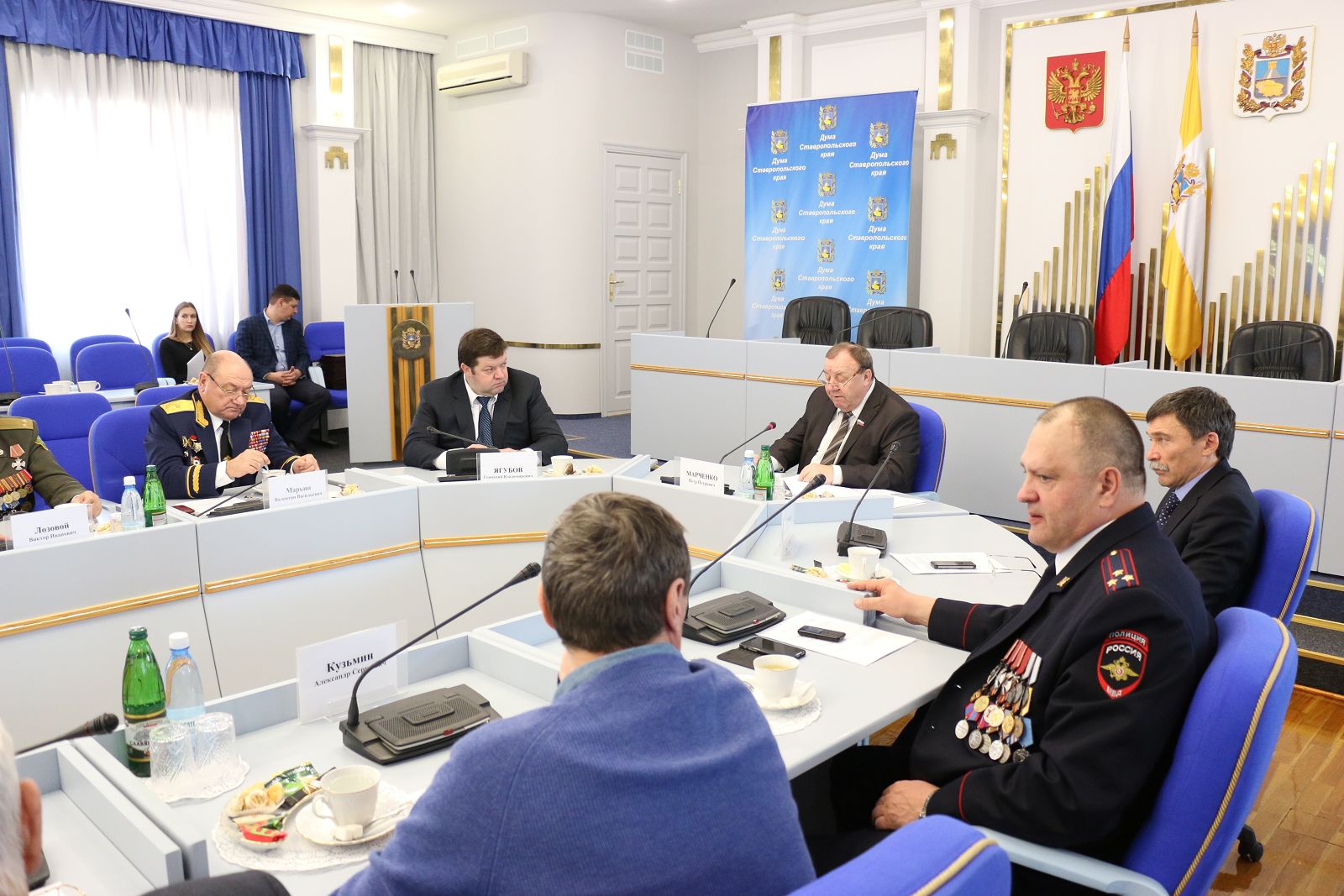 Депутаты краевой Думы встретились с ветеранами боевых действий