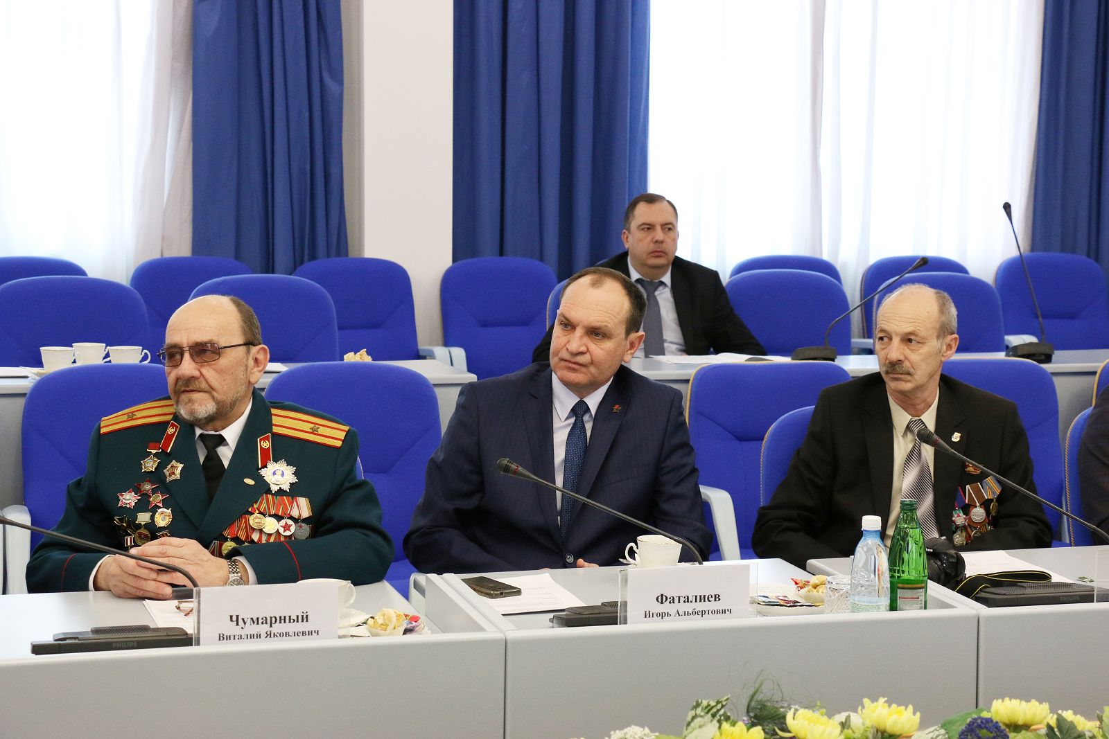 Депутаты краевой Думы встретились с ветеранами боевых действий