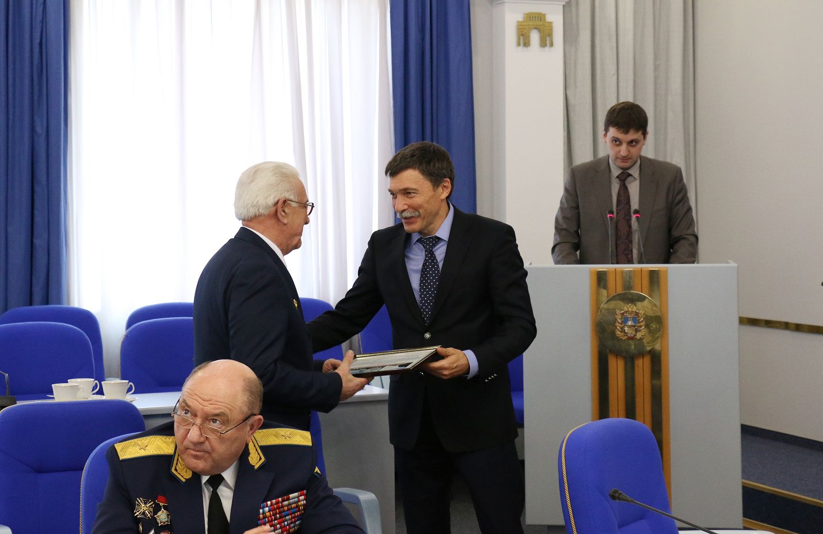 Депутаты краевой Думы встретились с ветеранами боевых действий