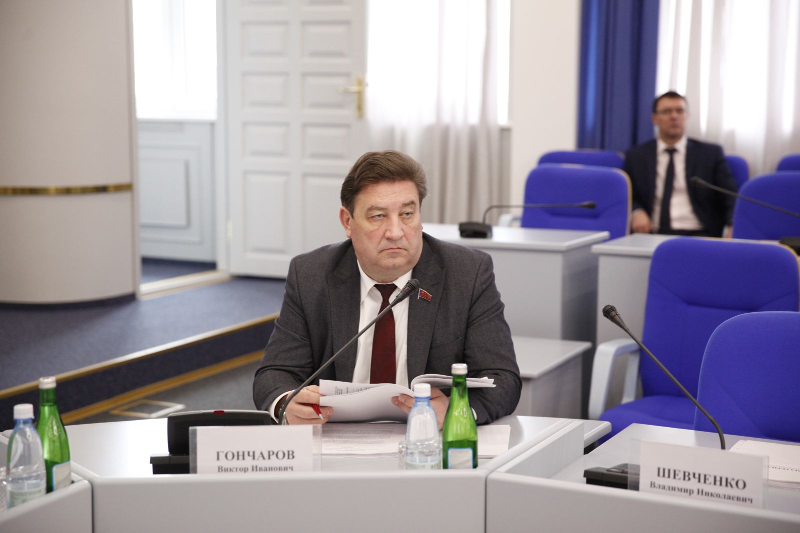Подготовка к заседанию Думы