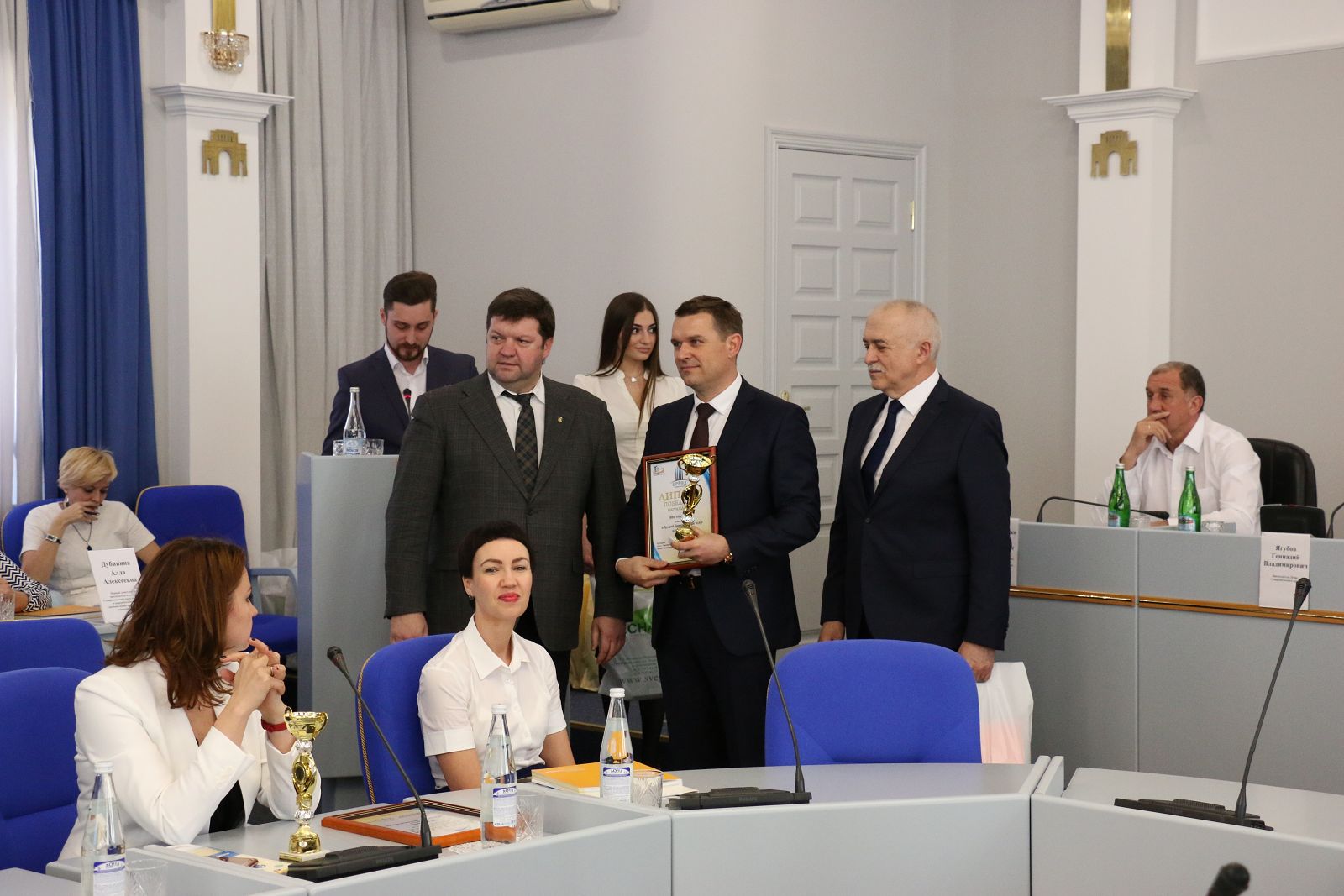 Победителей конкурса "Бренд Ставрополья" традиционно наградили в Думе края