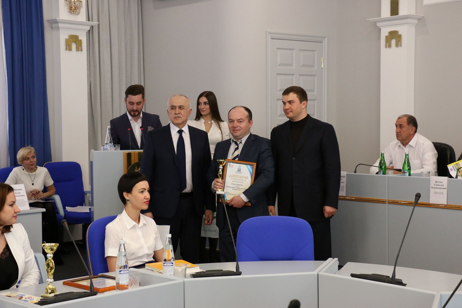 Победителей конкурса "Бренд Ставрополья" традиционно наградили в Думе края