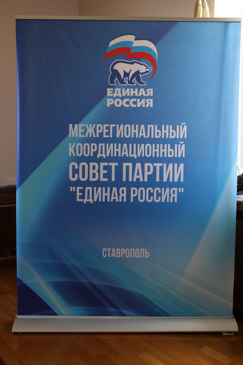 Заседание Межрегионального координационного Совета партии «Единая Россия»