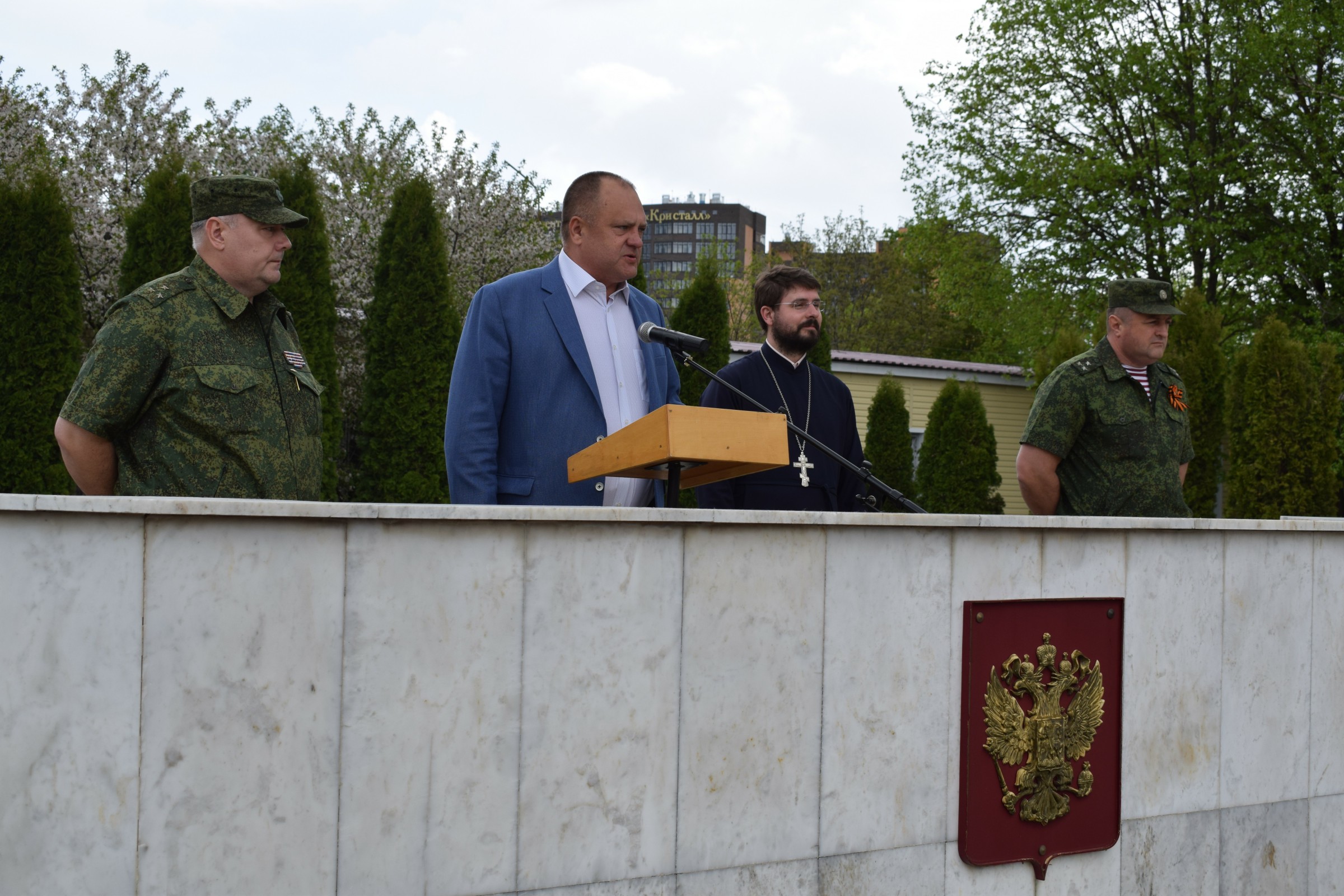 Росгвардия накануне дня Победы