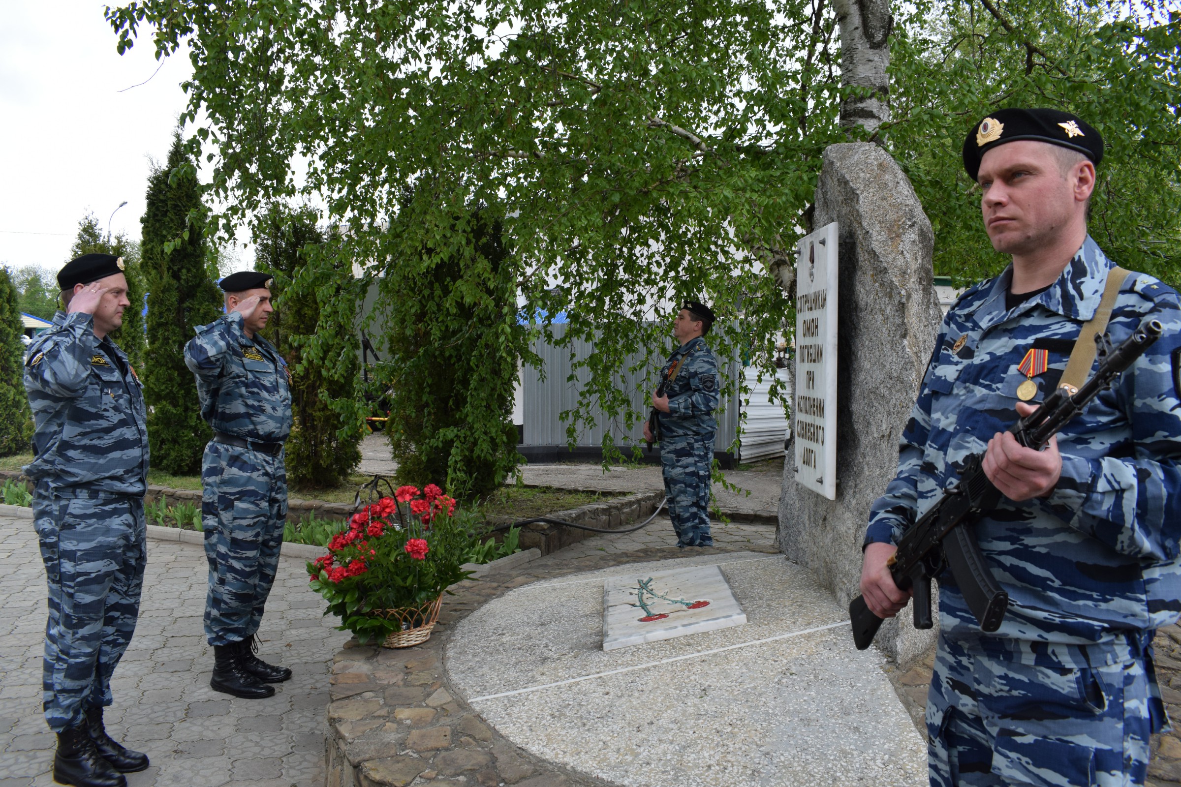 Росгвардия накануне дня Победы