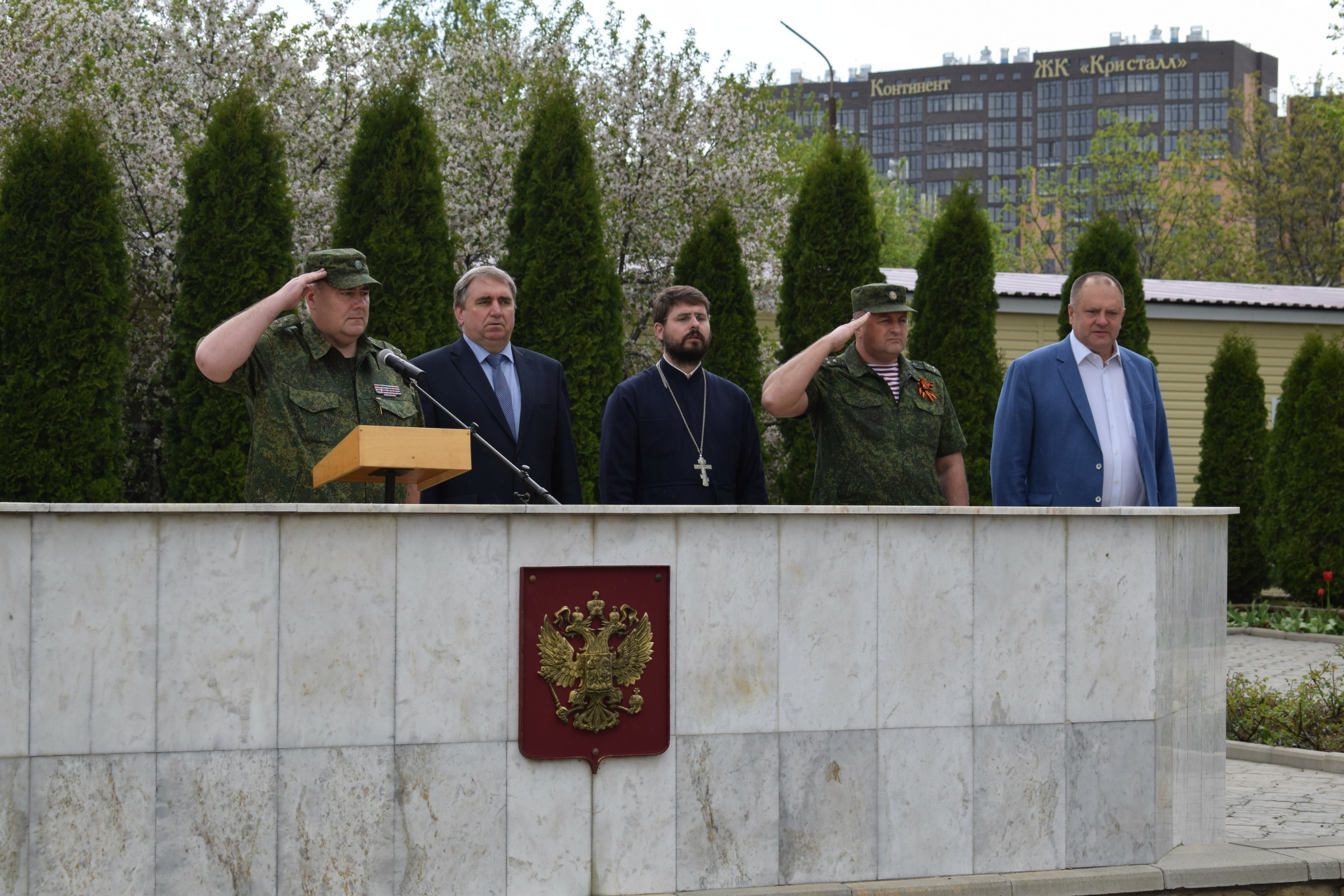 Росгвардия накануне дня Победы