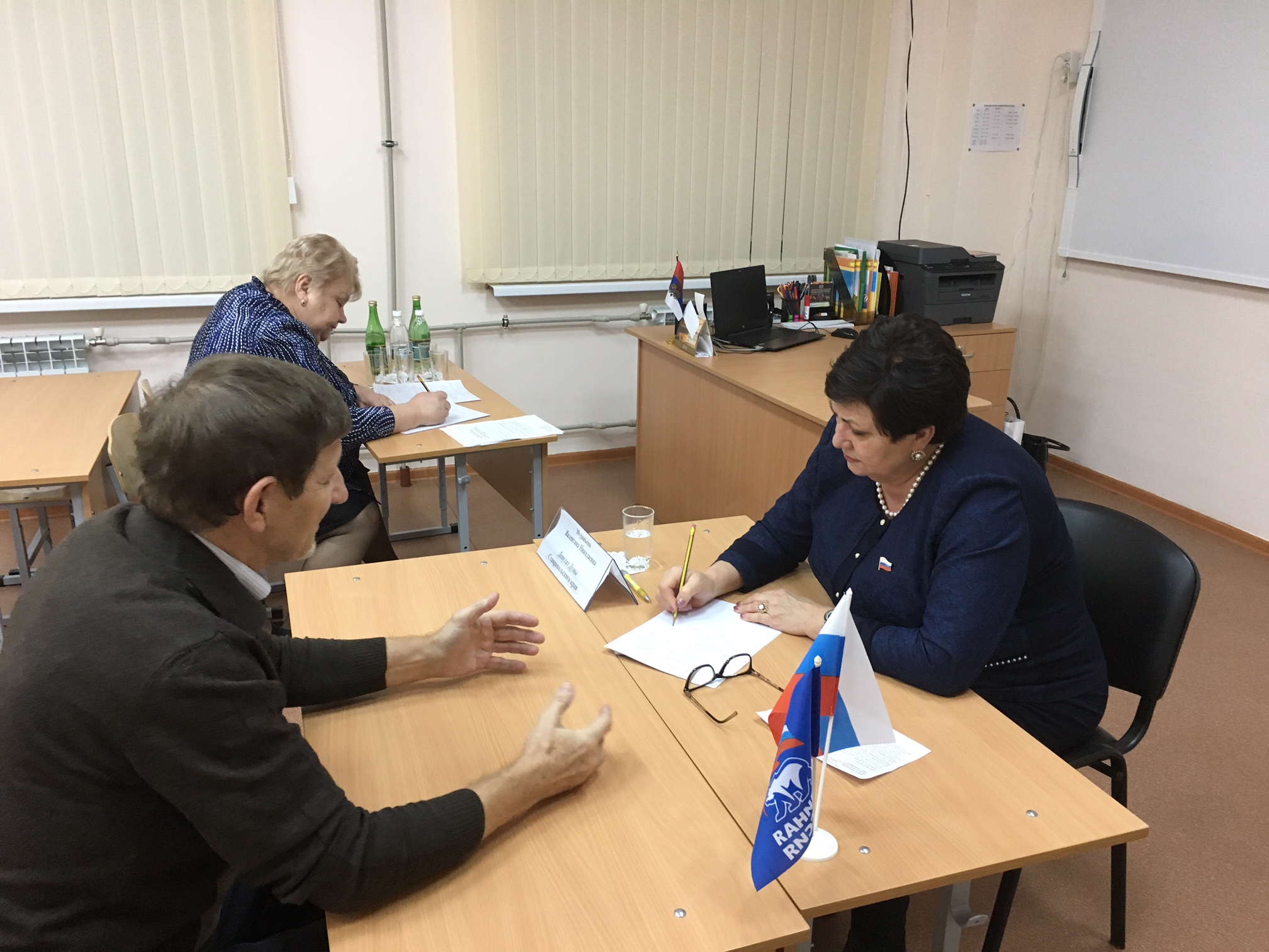Валентина Муравьева встретилась с избирателями